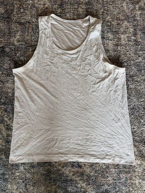 lululemon athletica Men's Light Beige Tank Top